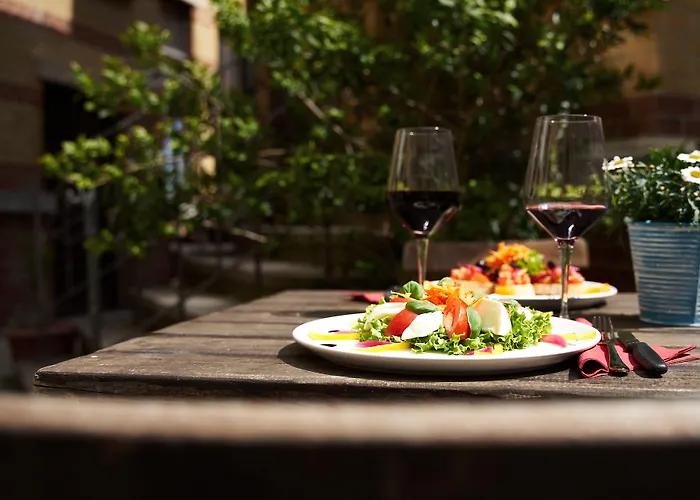 Gwuni Mopera Bar Restaurant Fruehstueck 3* Lipsk